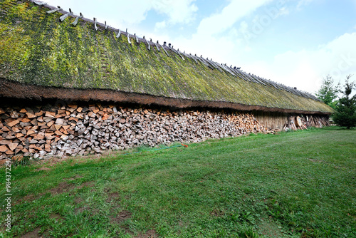 Gród w Biskupinie – stanowisko archeologiczne na Pojezierzu Gnieźnieńskim we wsi Biskupin w województwie kujawsko-pomorskim. Na podstawie badań drewnianych bali stwierdzono, że 50% użytych do budowy g