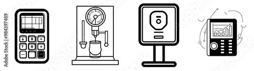 Tonometers measure blood pressure, a crucial indicator of hypertension risk