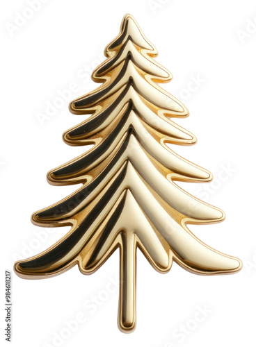 PNG Brooch of pine tree accessories accessory christmas.