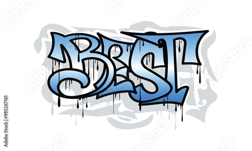 BEST graffiti tag style design