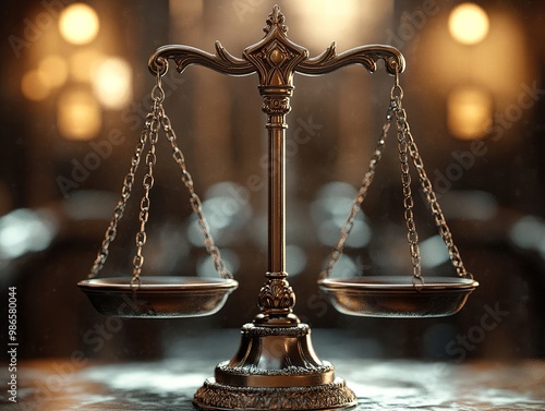 Scales of Justice: Symbol of Law and Fairness