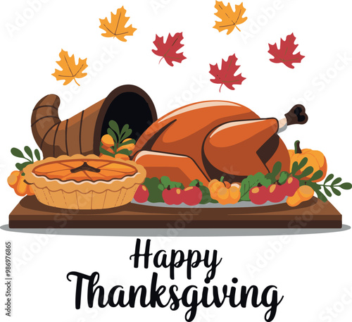 thanksgiving clip art vector