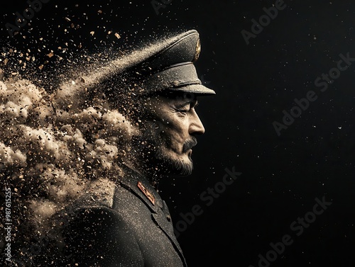 Stalin is blown to pieces by the explosion