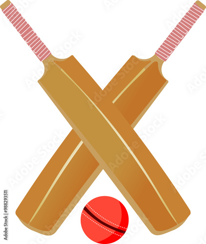 bat ball, cricket png, cricket illustration