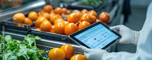 Ensuring Food Safety: Using a Digital Checklist App on Tablet for Monitoring Compliance