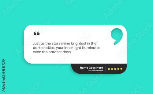 Creative Testimonial Editable Vector template, Empty speech bubbles, What our Clients Say, Quote, Review, Feedback, Infographic Template, Label, editable text box layout, recommendation note