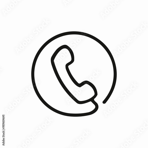 phone call icon sign vector