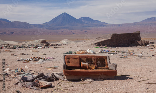 Atacama Desert turned into a garbage dump