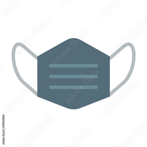 Vector Design Face Mask Icon Style