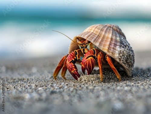 Hermit Crab's Coastal Escape