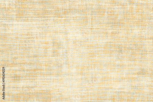 Beige Jute Cloth: Simple and Organic Wall Pattern