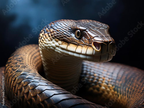 The formidable king cobra