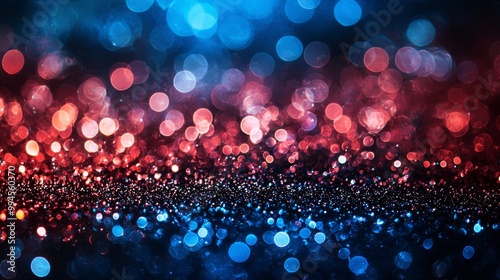 Bright and vibrant background with sparkles symbolizes the year 2025's promising future.