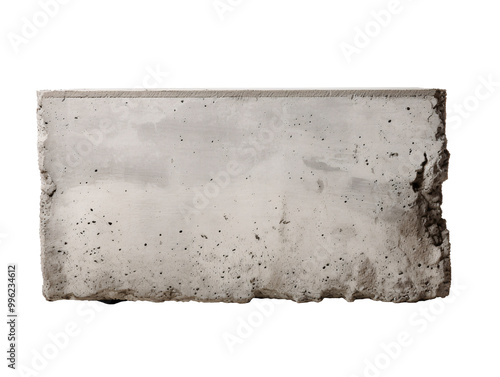 a close-up of a concrete block