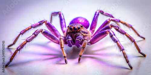 Ancient spider with purple curse , spider, ancient, curse, purple, mystical, magical, legend, folklore, mysterious, arachnid