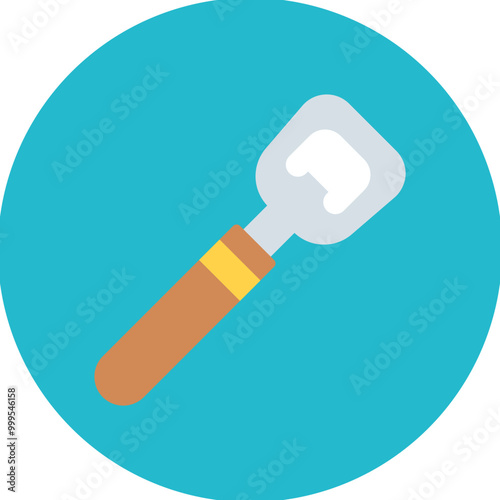 Opener icon vector image. Can be used for Bar.