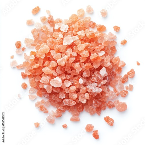 Himalayan Pink Salt Crystals Close Up Macro Photography