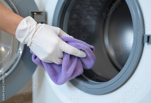 washing machine in the washing machine