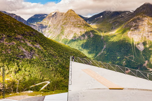 Utsikten viewpoint in Norway