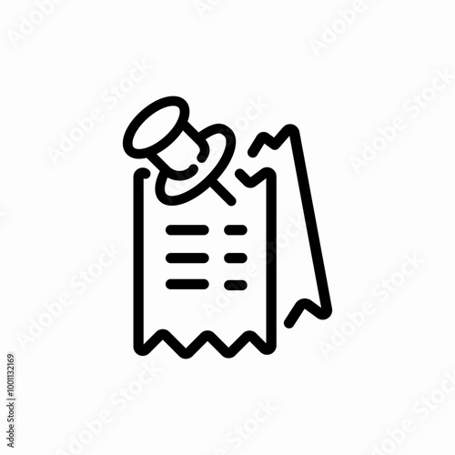 bill payment icon sign vector