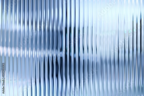 Abstract blue glass texture