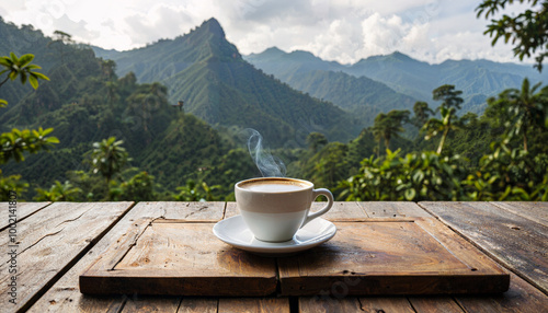 Pause café dans la nature