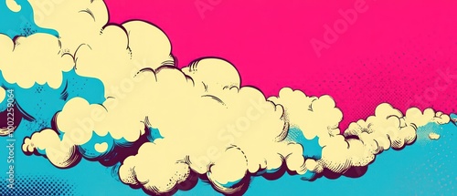 Pop Art Clouds