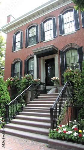 The Lincoln House showcases its wooden exterior, green shutters, and white fence under a clear blue sky, enhancing the historic charm of Dayton, Illinois