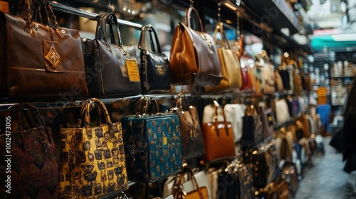 The counterfeit goods market thrives as fake designer items flood the black market