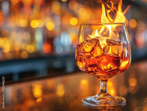 glass of cognac