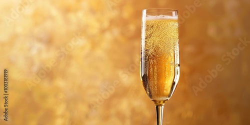 Premium Glassware with an Exquisite Aged Sparkling Wine 2004