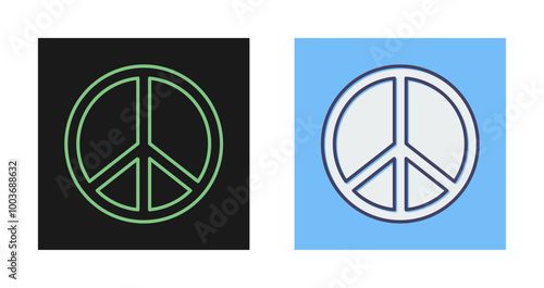 Pacifism Vector Icon