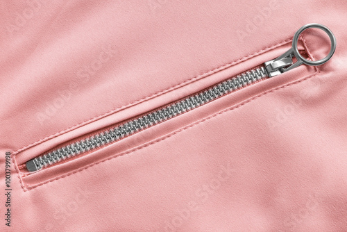 Zipped pocket closeup