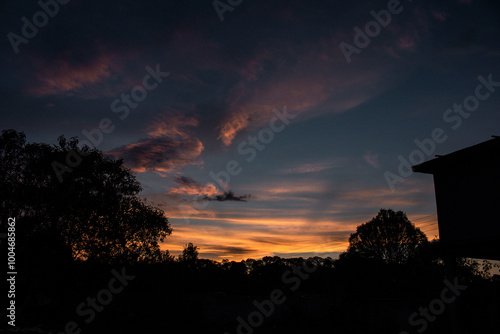 atardecer de otoño