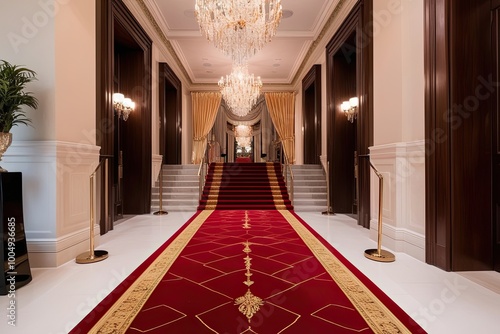 Luxurious Carpet for VIP Entrance at Gala Event