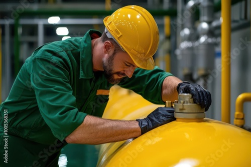 Chemical engineer improving water treatment processes to remove contaminants and purify water, chemical engineer, water treatment