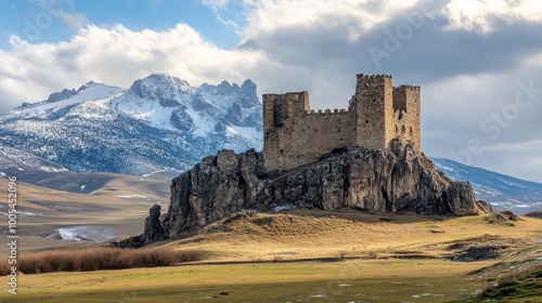 Devil Castle (Seytan Kalesi), also known as Cildiran Castle and Kal-I Devil, escape, demon fortress is also passed, Ardahan nearby Kars, 