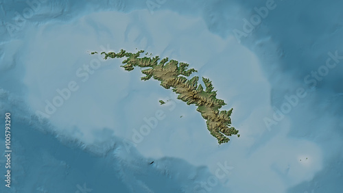 South Georgia Island. South Georgia and the South Sandwich Islands. Physical