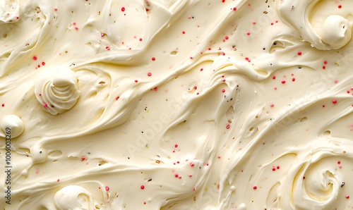 cake batter background header for website, Generative AI 