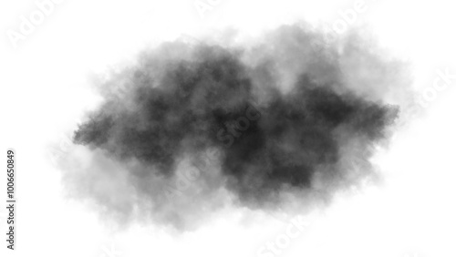 Black fog smoke