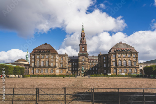 Christiansborg – a former royal castle and until 1794 the seat of the kings of Denmark