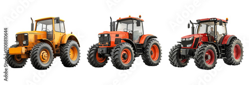 Collection Of Classic and Modern Tractors