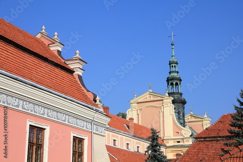 Sandomierz town in Poland. Landmarks of Poland.