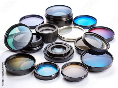 Essential Collection of Lens Filters and Adapters for Photographers and Videographers to Enhance Creative Projects