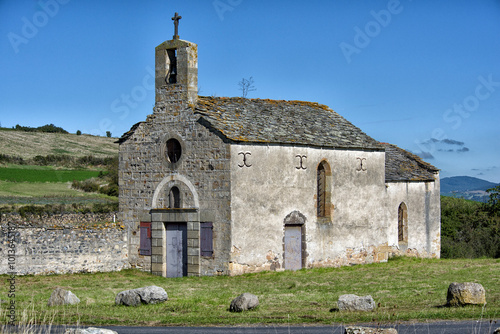 chapelle réédifiée en 1845