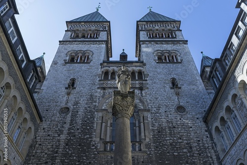 St. Marien Liebfrauen Church, built in neo-Romanesque style from 1904 to 1906, Berlin, Germany, Europe