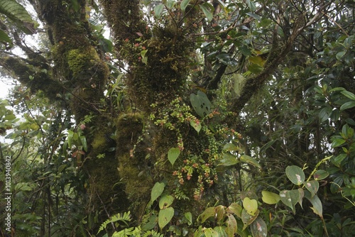 Cloud forest, Santa Elena Cloud Forest Reserve, Alajuela province, Costa Rica, Central America