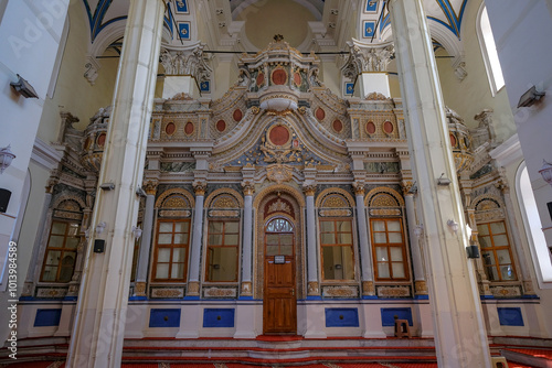 Alibey Mosque, Greek Orthodox church of Ayios Yorgis and converted to a mosque in 1923 in Ayvalik, Turkey.