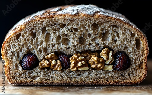 Walnut and Date Filled Loaf