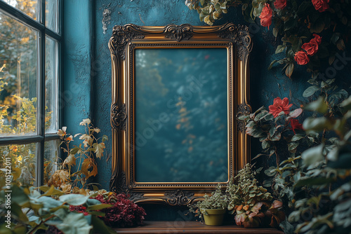 Antique style frame - 13